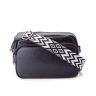 Dámska malá crossbody kabelka čierna