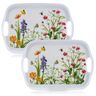 Sada melaminových táců MEADOW 36 x 25,5 cm 2 ks