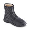 Czarne pikowane buty zimowe damskie rozmiar 39