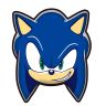 Tvarovaný polštářek Sonic
