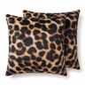 Sada 2 ks povlaků na polštářky LEOPARD GLAMOUR 45 x 45 cm