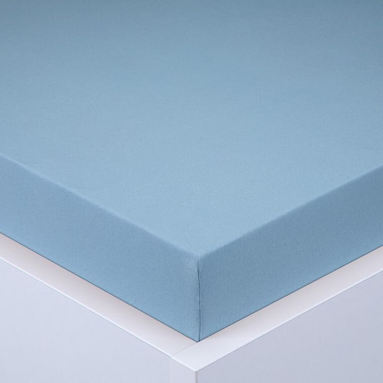Napínací prostěradlo jersey EXCLUSIVE nebesky modré 180 x 200 cm