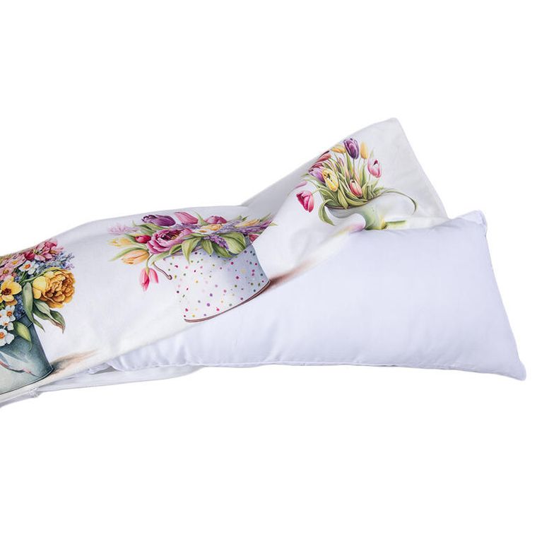 Polštář proti průvanu KVĚTINY V TRUHLÍKU 20 x 90 cm (obrázek 5)