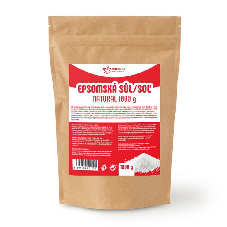 Epsomská sůl NATURAL 1000 g