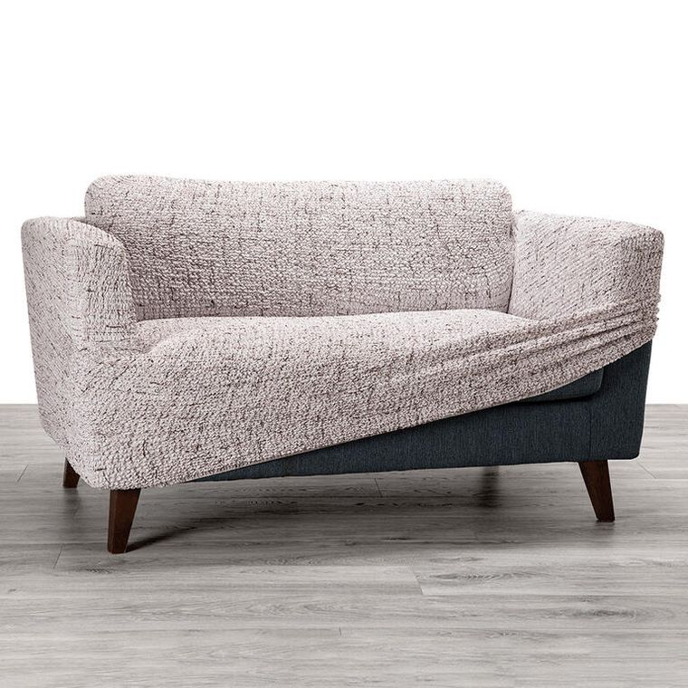Bielastické potahy VITTORIA smetanová rohová sedačka (š. 350 - 530 cm) (obrázek 5)