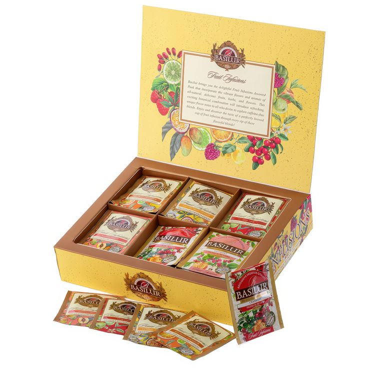 Čaje FRUIT INFUSIONS Assorted III dárková kolekce 60 sáčků (obrázek 4)
